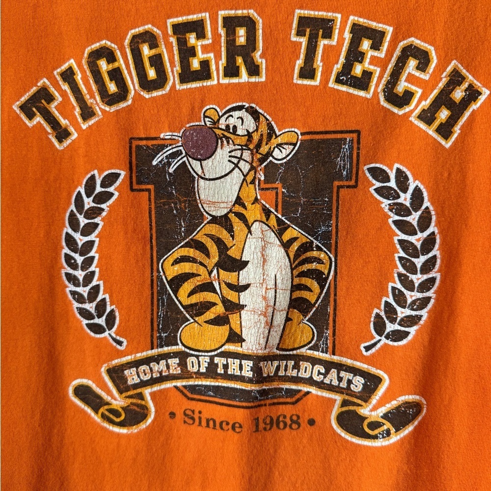 Vintage Disney’s Tigger Orange T-Shirt - Picture 2 of 5